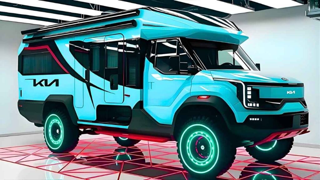 Kia Camper Van 2026 diseño renovado y máximo espacio interior